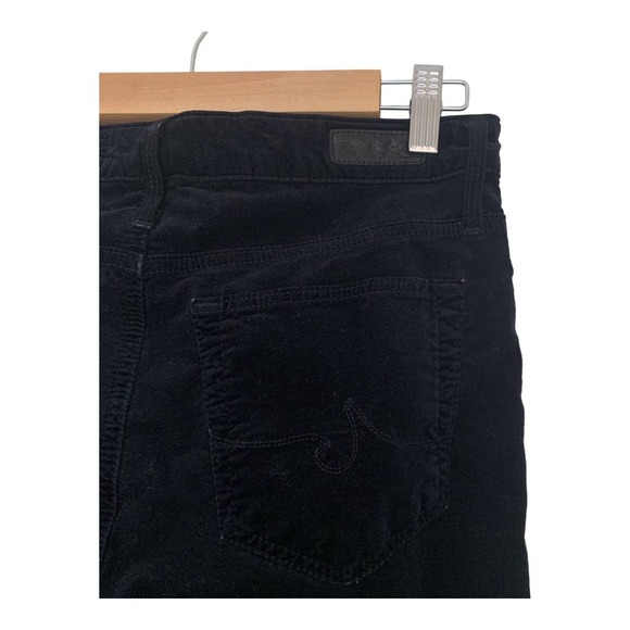 AG Adriano Goldschmied The Farrah Skinny High Rise Skinny Jeans In Black Size 27 - Picture 8 of 12